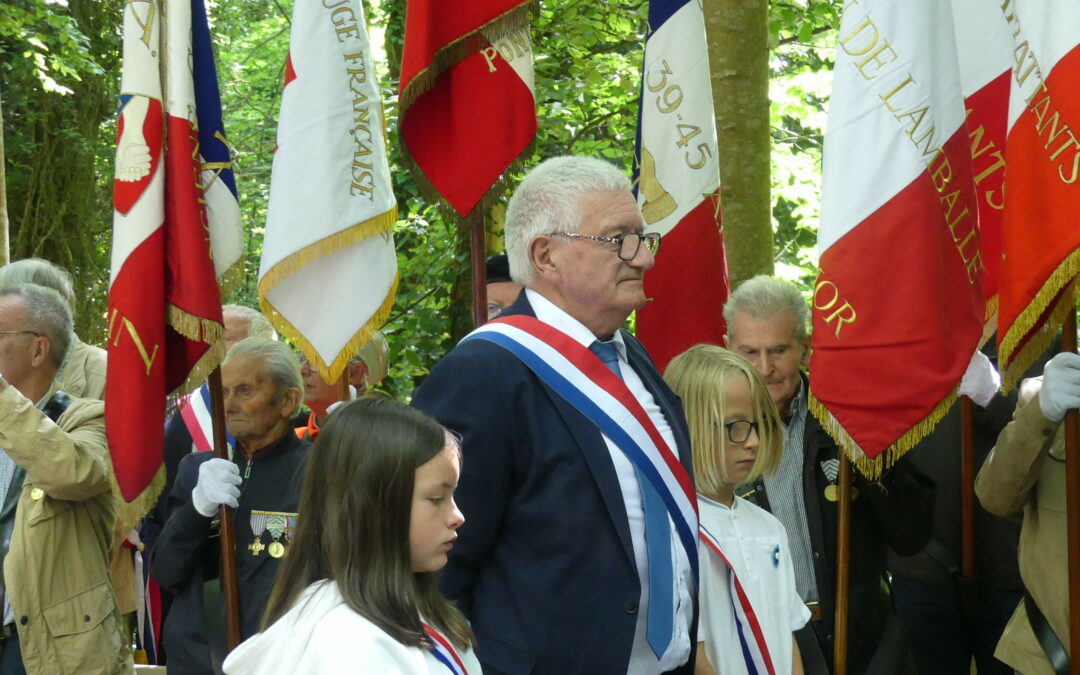À Plestan pour rendre hommage aux martyrs du bois de Boudan !