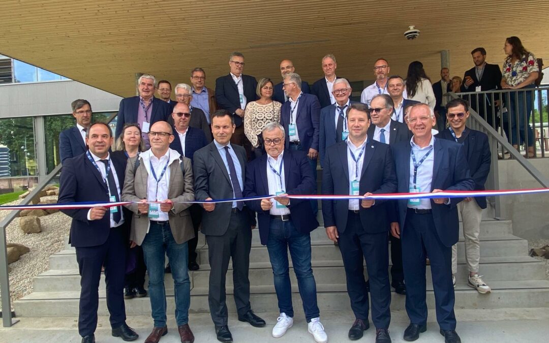 À l’inauguration du Totem à Saint-Brieuc !