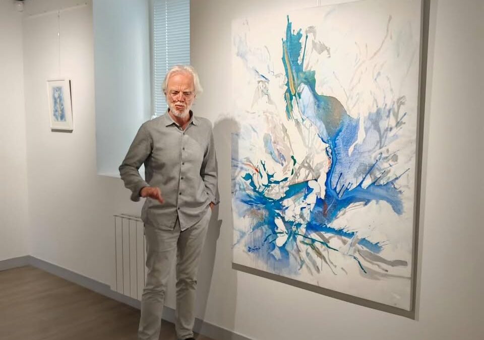 Présent à l’inauguration de l’exposition temporaire « Elan Vital » à la galerie Livandour !
