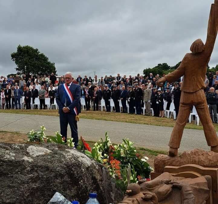 Au 81e anniversaire des combats du maquis de Coatmallouen à Plésidy-Saint Connan