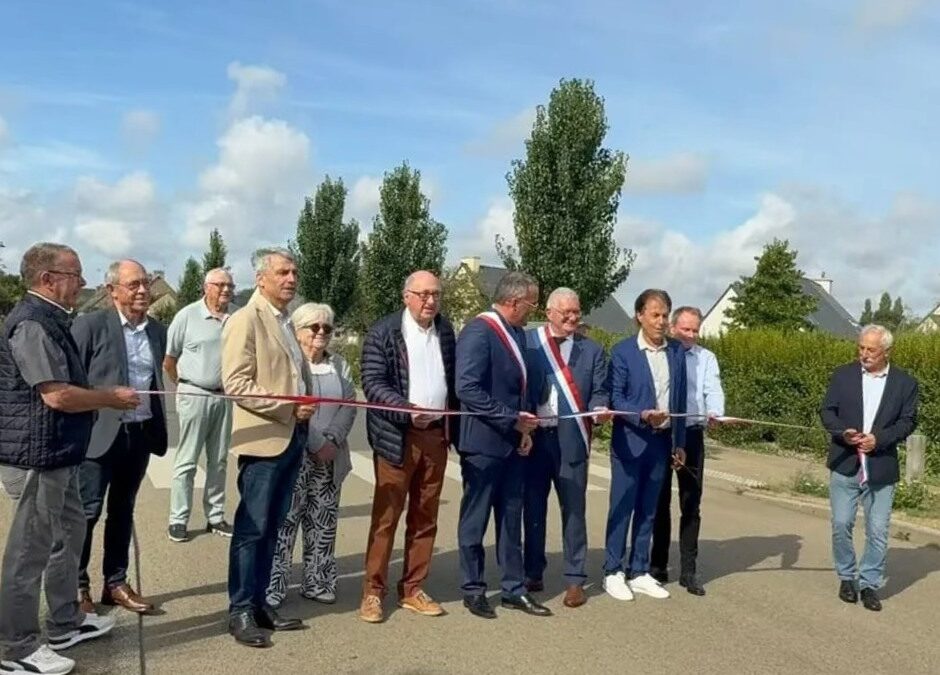 À Plouëc du Trieux pour inaugurer les premières phases de la revitalisation du bourg !