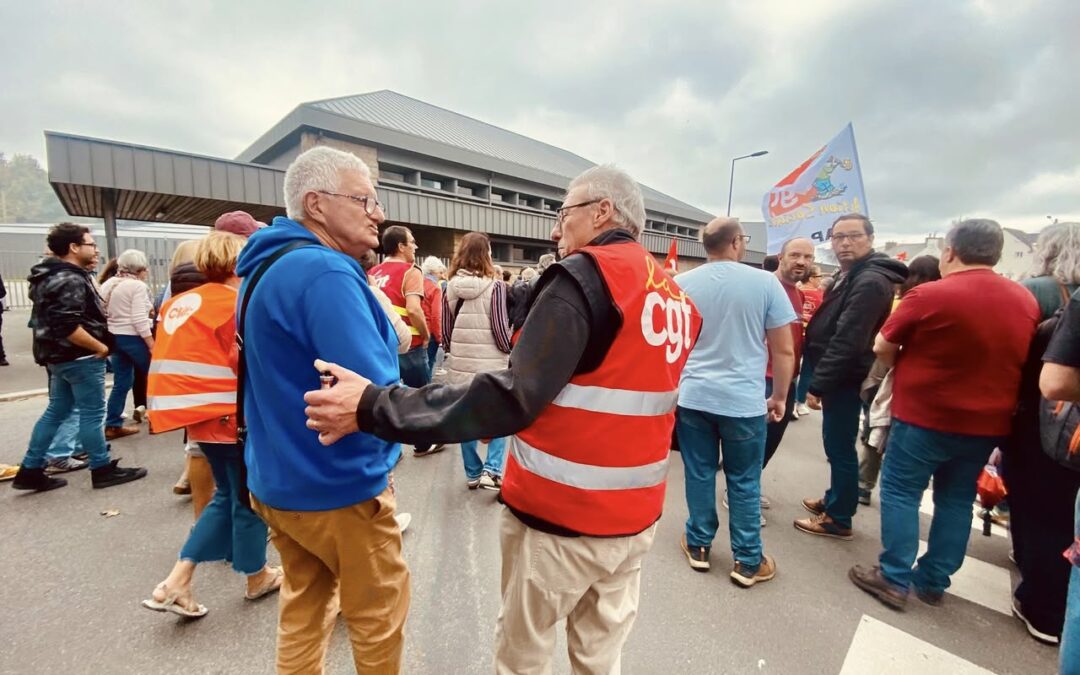 À la mobilisation du 18 septembre 2025 à Saint-Brieuc !