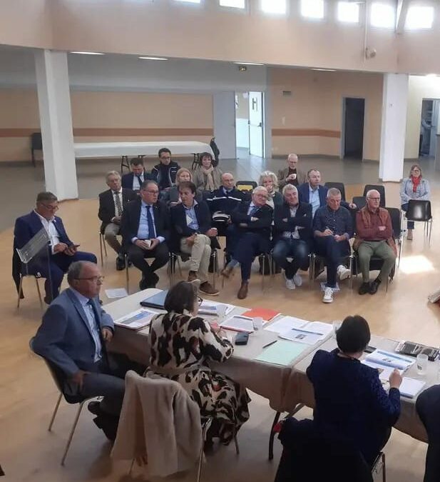 À l’assemblée générale de l’association des maires ruraux de France AMRF 22 !