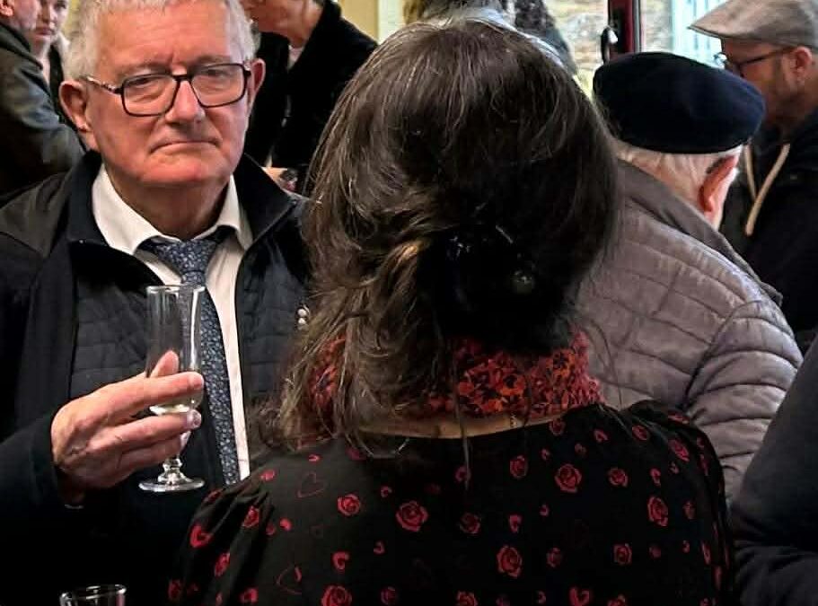 Aux voeux de Cécile Auriac à Trémel