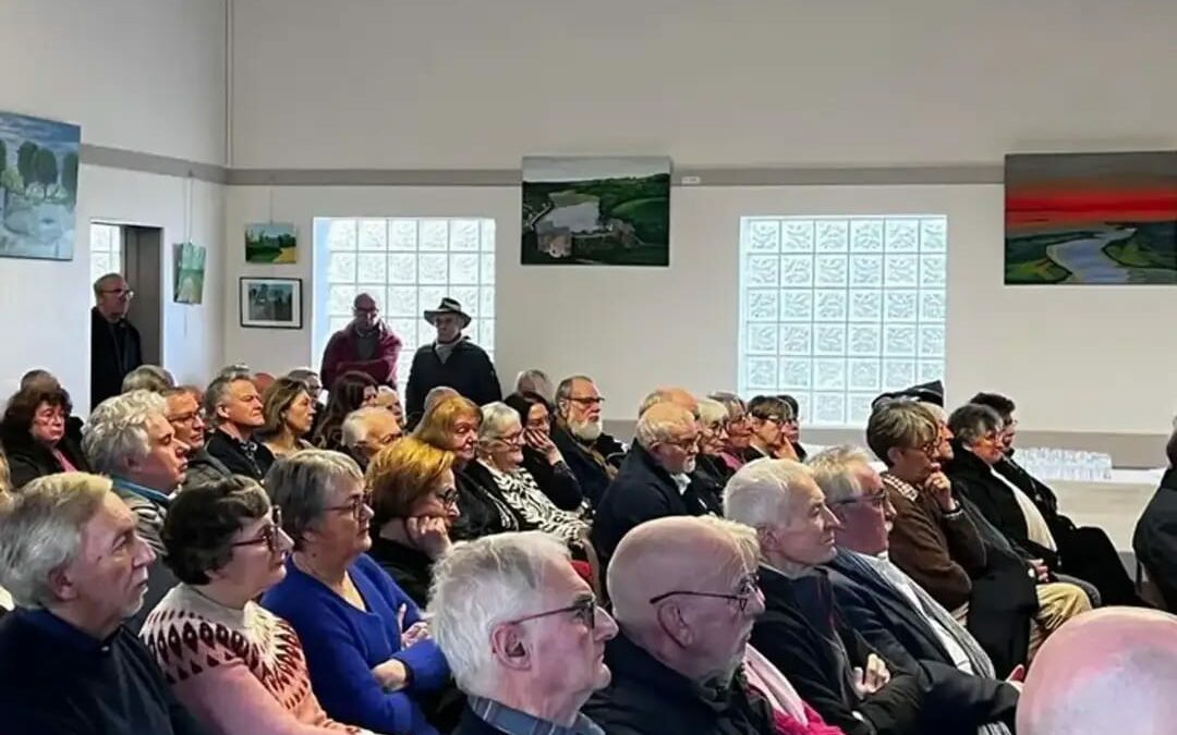 Aux voeux de Tréméreuc à l’invitation de Bruno Fontaine