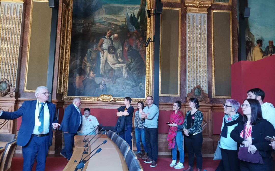 Visite du Sénat aux élus de Saint-Gilles-Pligeaux et Saint-Connan